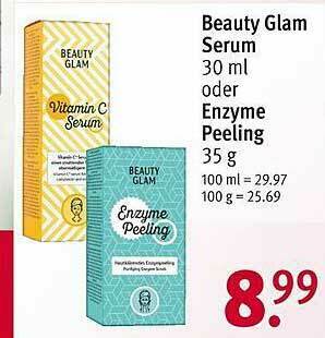 Rossmann Beauty Glam Serum Oder Enzyme Peeling Angebot