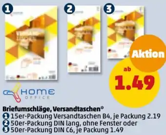 PENNY Home Office Briefumschläge, Versandtaschen Angebot