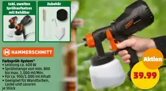 PENNY Hammerschmitt Farbsprüh System Angebot