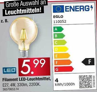 Franz Knuffmann Filament led-leuchtmittel Angebot