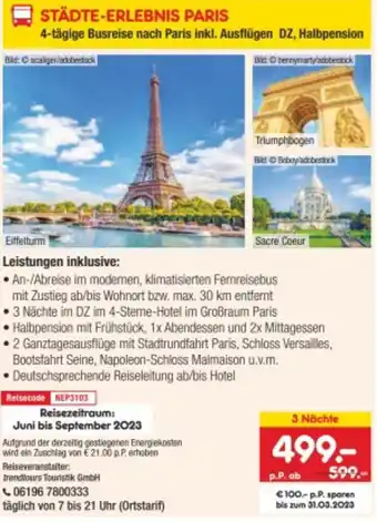 Netto Marken-Discount Städte-Erlebnis Paris Angebot