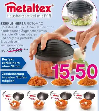 KODi Metaltex Zerkleinerer Rotomac Angebot