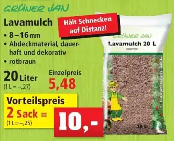 Thomas Philipps Grüner Jan Lavamulch 20 Liter Angebot