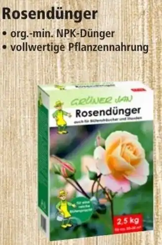 Thomas Philipps Grüner Jan Rosendünger 2,5 kg Angebot