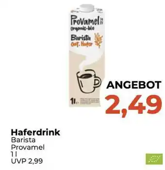 Pro Biomarkt Haferdrink barista provamel Angebot