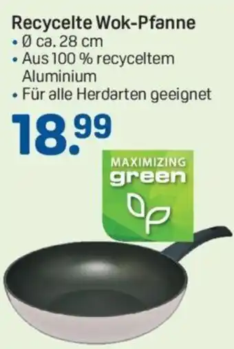 Rossmann Recycelte Wok Pfanne Angebot