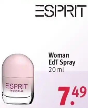 Rossmann Esprit Woman EdT Spray 20 ml Angebot