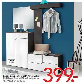 Schaffrath Kompaktgarderobe „push” Angebot