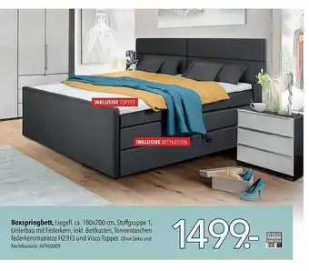 Schaffrath Boxspringbett Angebot