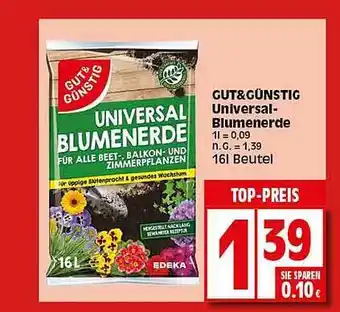 Elli Markt Gut & günstig universal-blumenerde Angebot