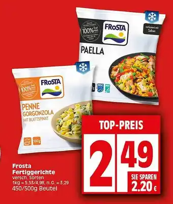 Elli Markt Frosta fertiggerichte Angebot