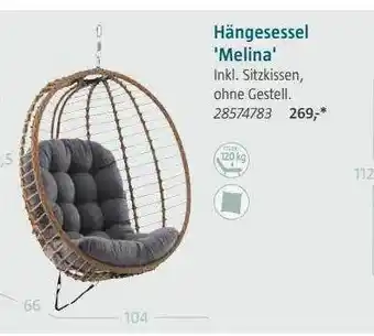 Bauhaus Hängesessel 'melina' Angebot