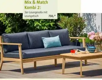 Bauhaus Mix & match kombi Angebot