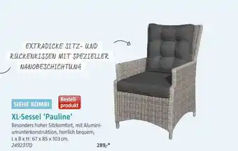 Bauhaus Xl-sessel 'pauline' Angebot