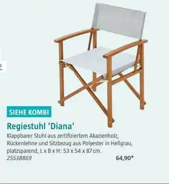 Bauhaus Regiestuhl 'diana' Angebot