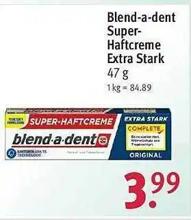 Rossmann Bled-a-med super-haftcreme extra stark Angebot