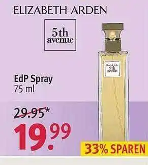 Rossmann Elizabeth arden 5th avenue edp spray Angebot