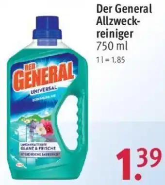 Rossmann Der General Allzweckreiniger 750 ml Angebot