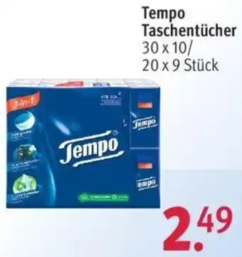 Rossmann Tempo Taschentücher 30x10 /20x9 Stück Angebot