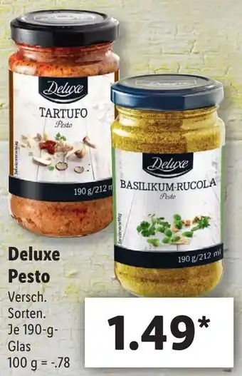 Lidl Deluxe Pasta 190g Angebot