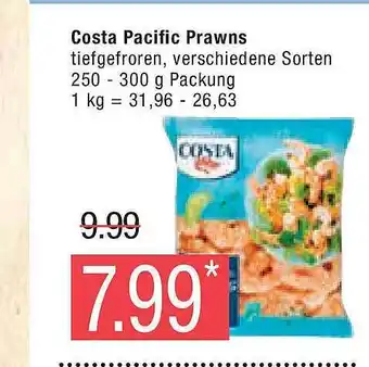 Marktkauf Costa pacific prawns Angebot