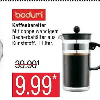 Marktkauf Bodum kaffeebereiter Angebot