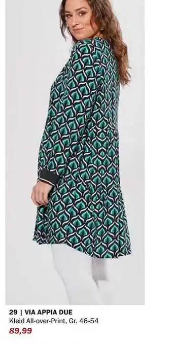 Modehaus Weingarten Via appia due kleid all-over-print Angebot