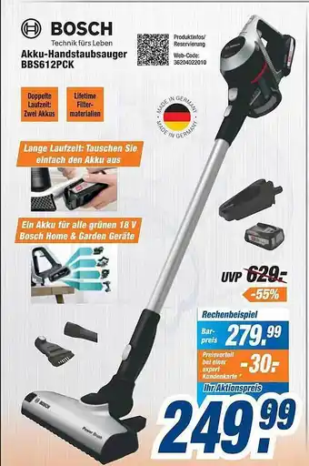 Expert Bosch akkuhandstaubsauger Angebot