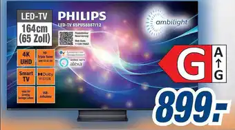 Expert Philips led-tv 65pus8887-12 Angebot