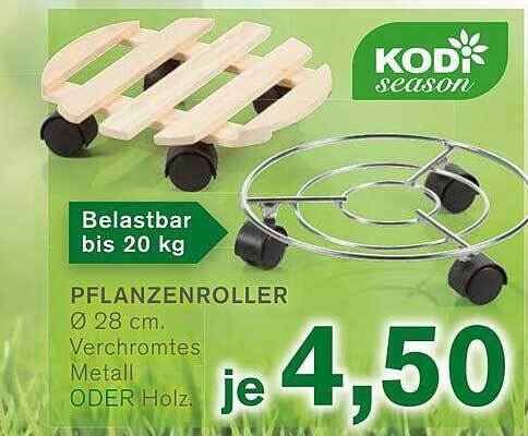 Pflanzenroller Angebot bei KODi