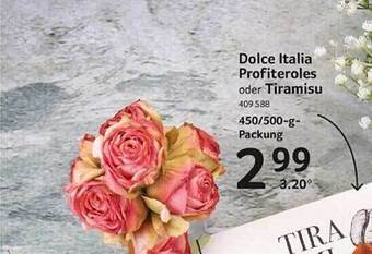 Selgros Dolce italia profiteroles oder tiramisu Angebot