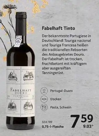 Selgros Fabelhaft tinto Angebot