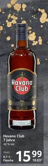 Selgros Havana club 7 jahre Angebot