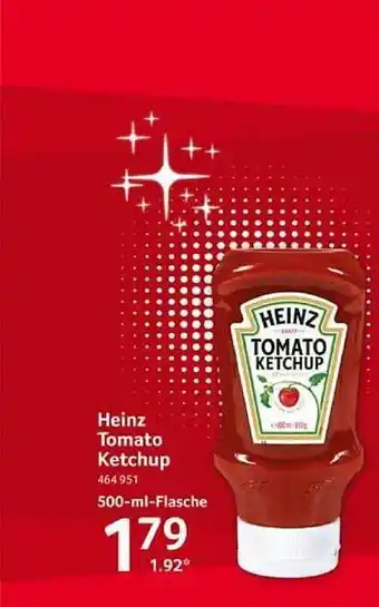 Selgros Heinz tomato ketchup Angebot