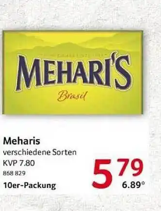 Selgros Meharis Angebot