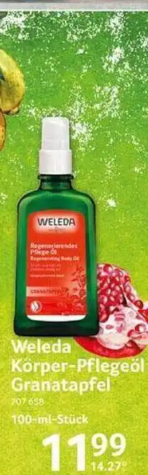 Selgros Weleda körper-pflegeöl granatapfel Angebot