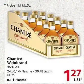 Selgros Chantré weinbrand Angebot