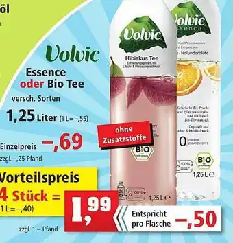 Thomas Philipps Volvic essence oder bio tee Angebot