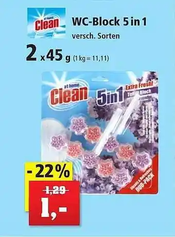 Thomas Philipps Clean wc-block 5 in 1 Angebot