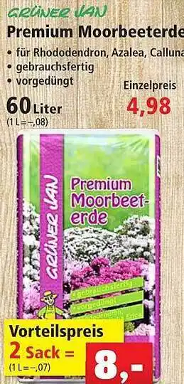 Thomas Philipps Grüner jan premium moorbeeterde Angebot