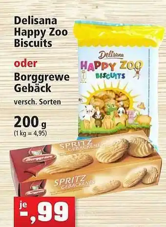 Thomas Philipps Delisana happy zoo biscuits oder borggrewe gebäck Angebot