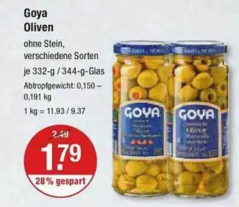 V Markt Goya oliven Angebot