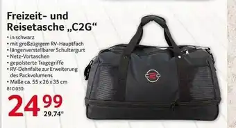 Selgros Freizeit- und reisetasche „c2g“ Angebot