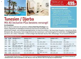 REWE Reisen Tunesien - djerba Angebot