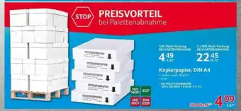 Selgros Kopierpapier, din a4 Angebot