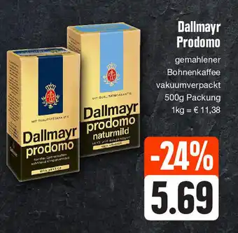 Edeka Dallmayr Prodomo 500 g Packung Angebot