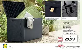 Lidl Florabest Universal Gartentruhe Angebot
