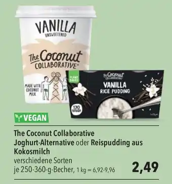 CITTI Markt The Coconut Collaborative Joghurt-Alternative o. Reispudding aus Kokosmilch 250-360g Angebot