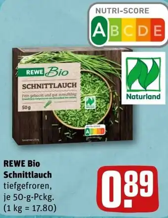 REWE Rewe Bio Schnittlauch 50 g Pckg. Angebot