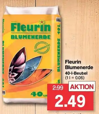 Famila Nord West Fleurin Blumenerde 40 L Beutel Angebot